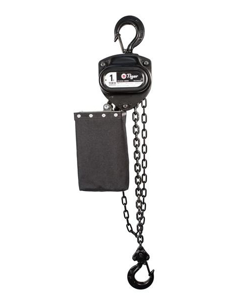 tiger chain blocks bcb-14 black finish